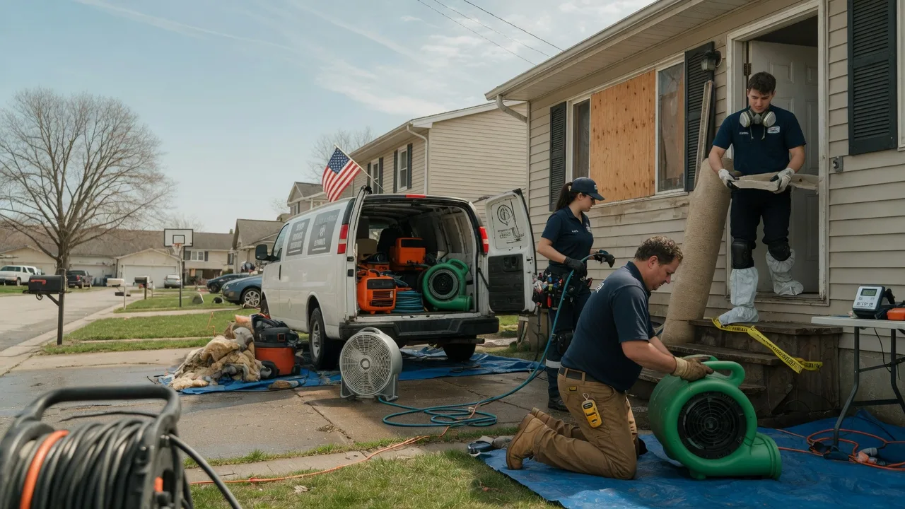 Water Damage Restoration in Marshall, AK near me